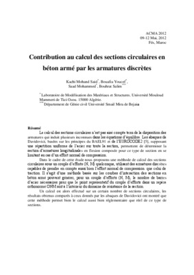 rdm et sections circulaires Book