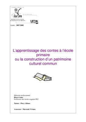 les contes ecole primaire Book