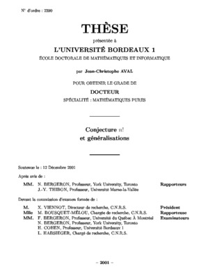 conjecture Book
