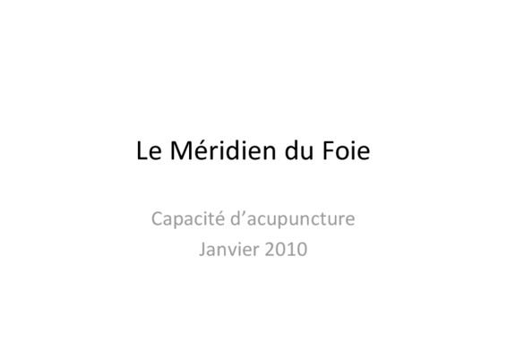 meridien foie Book