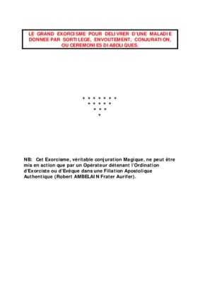 ambelain Book