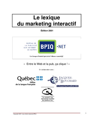2010 l_odyssee du marketing interactif Book