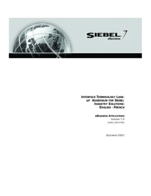 crm siebel Book