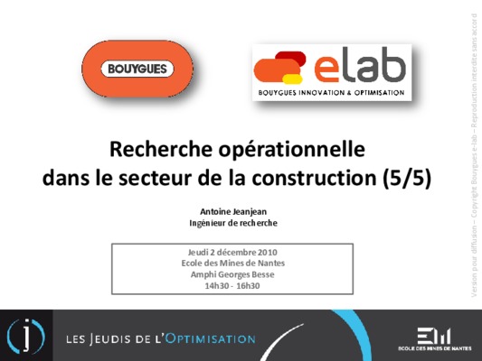 optimisation tournees Book