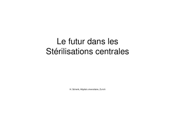 sterilisations Book