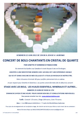 bols cristal Book