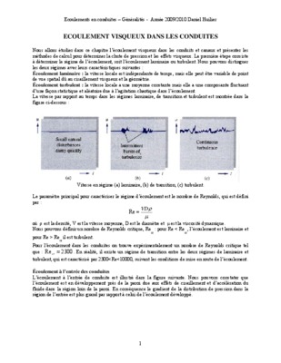 aerauliques ecoulement dans les conduites Book