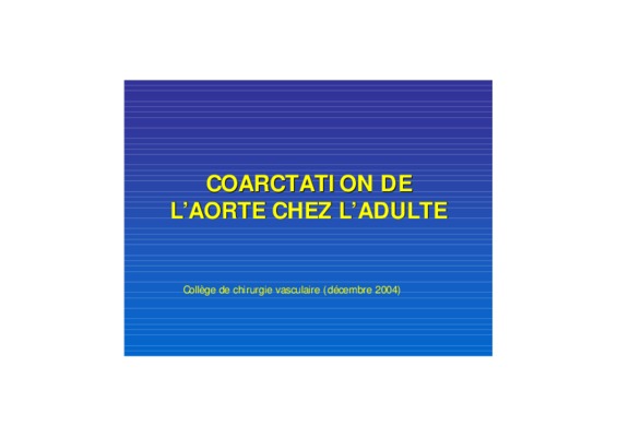 coarctation Book