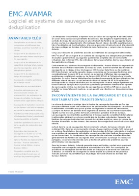 avamar Book