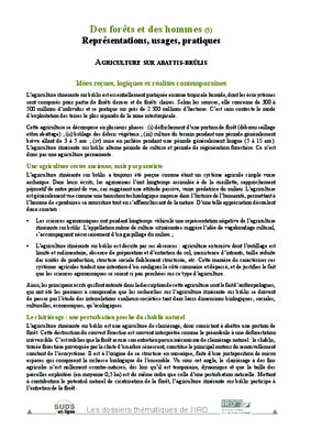 deforestation et desertification Book