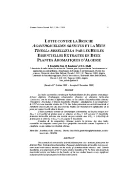 acanthoscelides obtectus Book