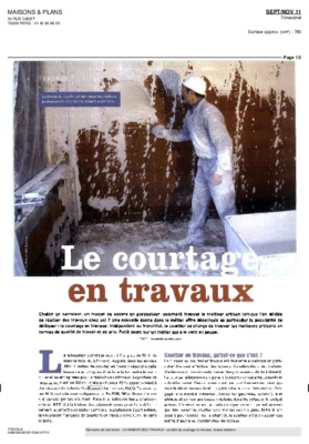 le marche du courtage en travaux Book
