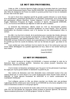 proviseurs Book