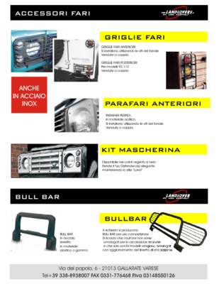 fari antinebbia Book