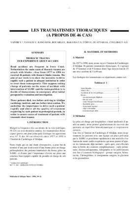 contusions thoraciques Book