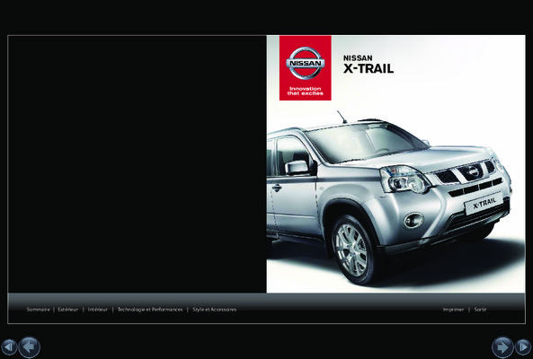 Nissan X Trail Qr25.pdf notice & manuel d'utilisation