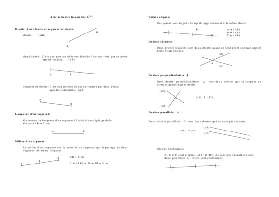 exercises geometrie 6eme pdf Book