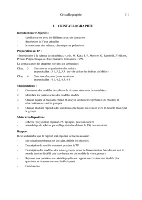 modeles cristallins Book
