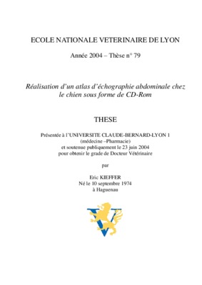 atlas d_anatomie veterinaire Book