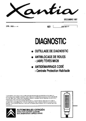 fonction antidemarrage Book