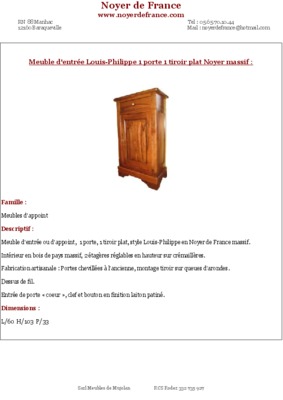 production meuble france Book