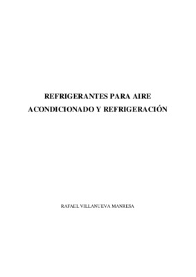 vacio llenado y recuperacion de los refrigerantes Book