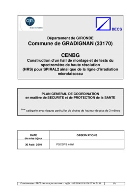 pgcsps chantier Book