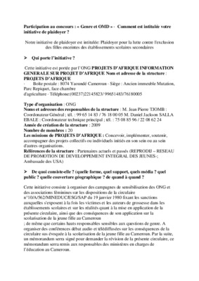 contre proposition Book