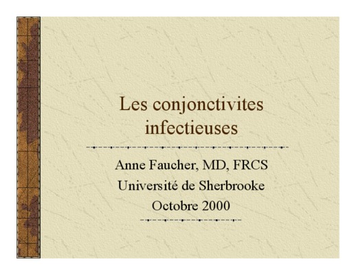 trt des conjonctivites Book