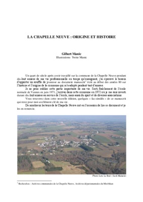 chapelle neuve Book