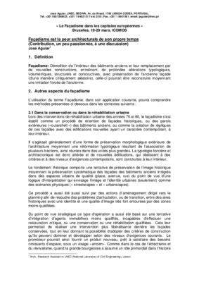 facadisme Book