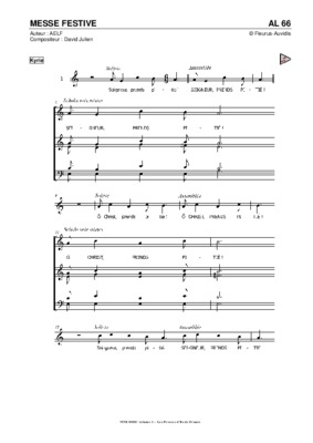 messe festive al66 Book