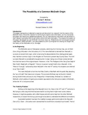 mcgrath Book