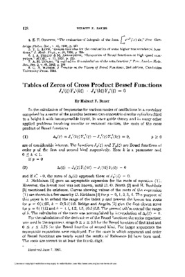 bessel functions Book
