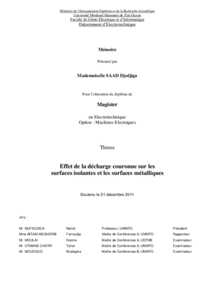 effet couronne et ses aplication Book