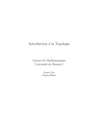 cours topologie1 Book