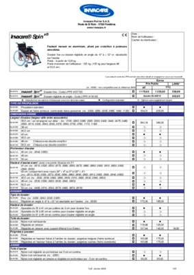 reparateur fauteuil invacare Book