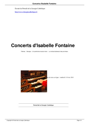 isabelle fontaine Book