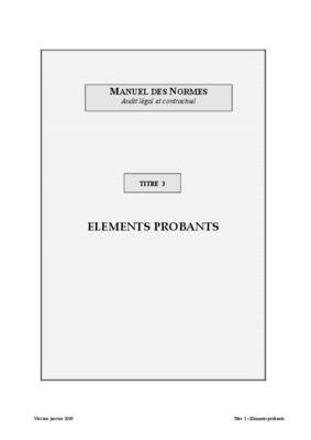 probants Book