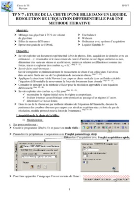 tp 2 chute bille Book