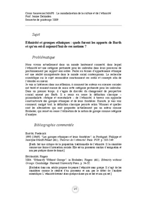 ethnicite Book