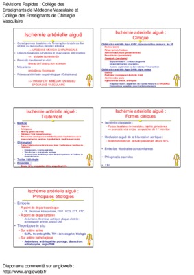 ischemie arterielle pdf Book