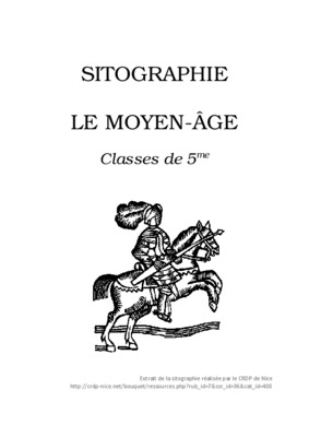 la vie quotidienne au moyen age questions cm1 Book