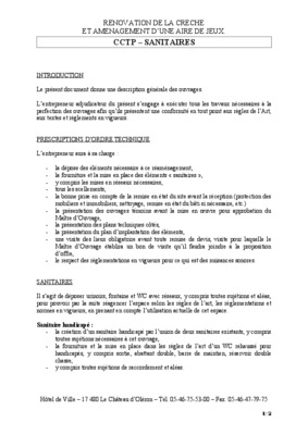 cctp sanitaires pmr Book