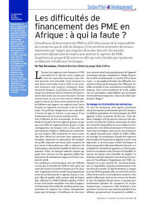 les difficultes d_acces aux financement par les pme marocaines Book