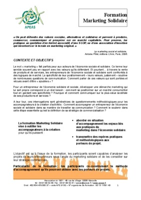 objectifs formation marketing social 8 Book