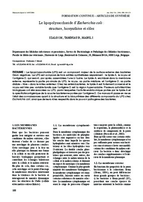 lipopolysaccharide Book