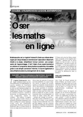 maths en ligne 4g8 Book