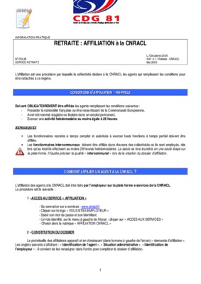 affiliation retraite cadre Book