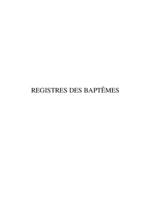 baptemes Book